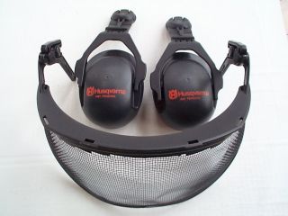 Husqvarna Chainsaw Helmet Shield Ear Muffs