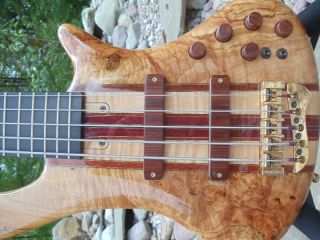 Jerzy Drozd 5 string custom bass 4 6 MUST SEE  Alembic Ritter Zon