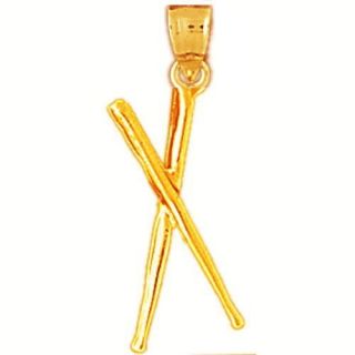 This Pendant is crafted from Solid 14 Karat Yellow Gold and comes