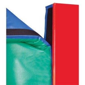 Foldable Tumbling Mat 4ft x 8ft 2 Thick, Convenient Handles & Velcro