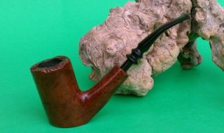 this is a clean ehrlich freehand stack poker setter estate pipe there