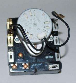 Maytag Crosley Dryer Timer Control part # 53 1810 Model # M460 G