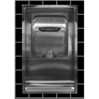  Dryer Corp Stainless Steel Recess Kit for XLERATOR Hand Dryers