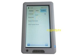 4gb 7 touch ebook reader lcd music video pdf txt