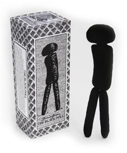 Edward Gorey The Black Doll Plush Pillow Urban Macabre Gothic Goth