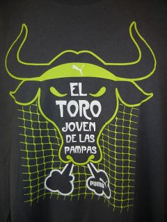 Gray Puma El Toro Joven de Las Pampas Tshirt XL