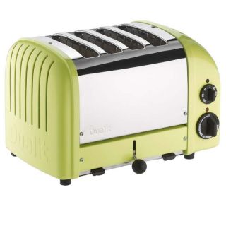 The NewGen Dualit Toaster features an insulated stainless steel body