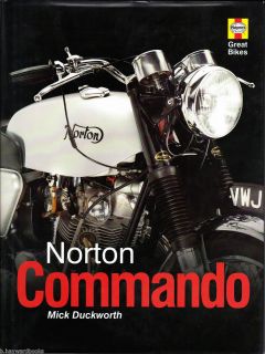 Norton Commando by Mick Duckworth 2004 Hardcover & Jacket As New Free