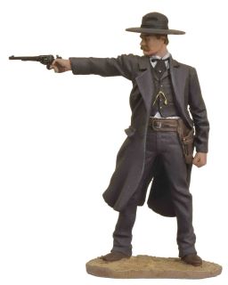 Toy Soldiers Wyatt Earp Black Hawk Tombstone OK Corral 1 32 Figure in