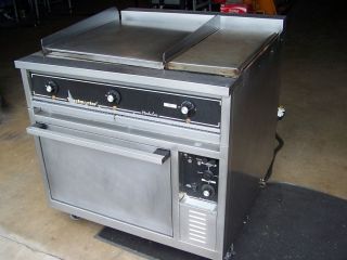  Range w 24 Griddle Hotplate and Convection Oven 36 Electric