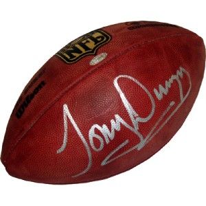 tony dungy autographed signed nfl football steiner