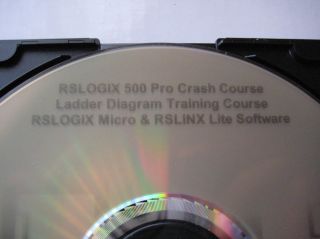 RSLOGIX 500 TRAINING VIDEO + RSLOGIX SOFTWARE + BONUS LADDER DIAGRAM