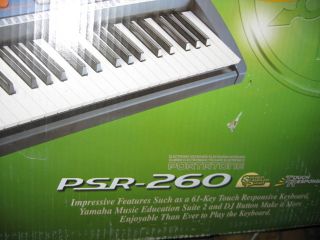 Yamaha PS260 Electronic Keyboard w Stand Incl