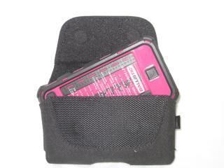 Ecolife Hydro holster pouch for Hot Pink black Iphone 4G 4GS Ballistic