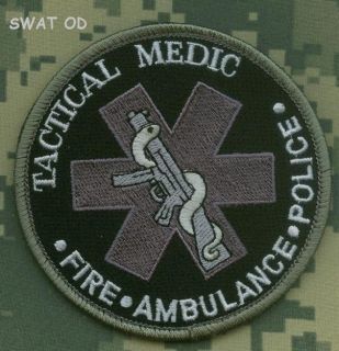 DUSTOFF Air Ambulance Paramedic TCCC Combat Tactical Medic Velcro
