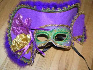 Mardi Gras New Masquerade Party Red Pirate Womens Mask Halloween Sexy
