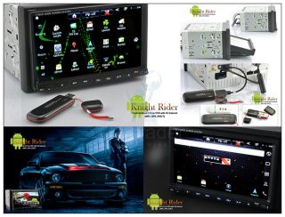 DVD Player for Car Touch Screen Android 2 3 GPS 3G TV WiFi 2 DIN w Map