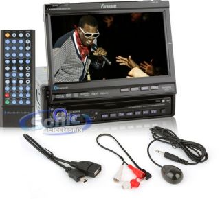  TID 897NRB Car Receiver 7 LCD Monitor+Bluetooth DVD CD  MP4 Player