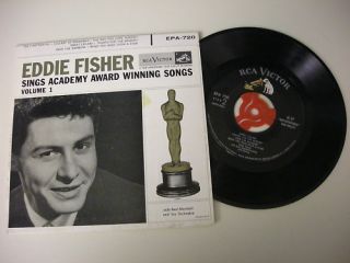 Eddie Fisher 45 Sings Academy Award Winning Songs Vol 1