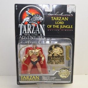 Tarzan City of Gold Action Figure Edgar Rice Burroughs