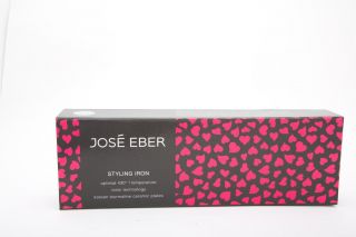 Jose Eber Hair Pink Hearts Print Straightening Iron Salon Professional
