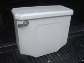 Eljer toilet tank 30 ? lid 22 ? from 1939 3.5 gal WHITE