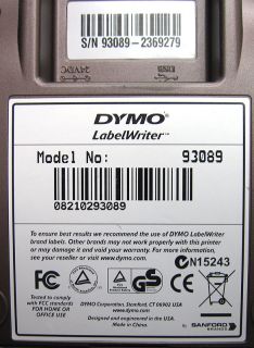 Dymo 93089 LabelWriter 400 Thermal USB Label Printer with AC Adapter