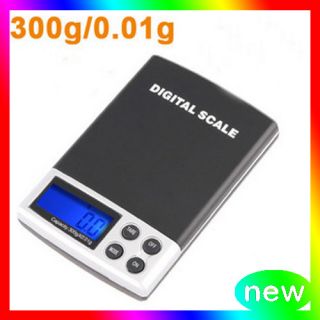 New 0 01g 300g Digital Electronic Balance Weight Scale