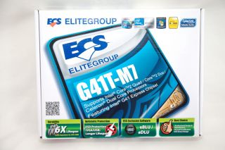 ECS G41T M7 Intel LGA775 DDR3 FSB1333 SATA Micro ATX Motherboard CORE