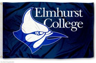 Elmhurst College Bluejays Flag Large 3x5