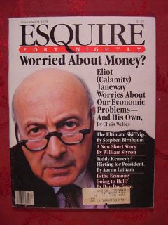 Esquire November 21 1978 Eliot Janeway William Styron