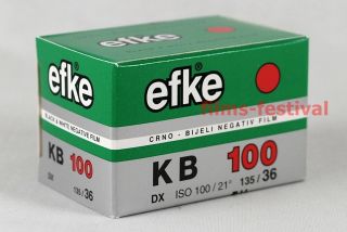 rolls efke KB 100 35mm Black and White Film B W 135 36 FREESHIP