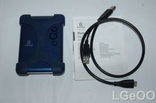iomega eGo Portable 1TB USB 3.0 Midnight Blue External Hard Drive