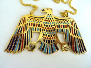 Egyptian Jewelry Pectoral Necklace XX Large Solid Brass
