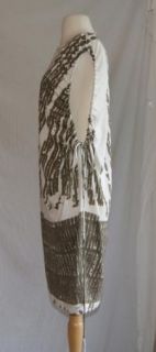 Edun_dress_sz_medium_sleeveless_womens_Ivory_brown_2450