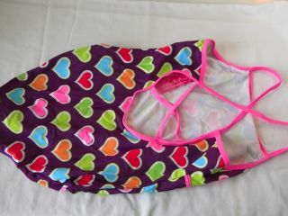 Xhilaration Girls Swimsuit Bathing Suit 1 PC Piece xl 14 16 New
