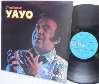 Yayo El Indio Simplemente Yayo RARE 1973 Alegre Press LP