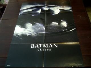 Orignal Poster Batman Returns Michael Keaton Tim Burton