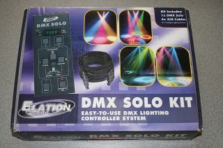 Elation DMX Solo Kit DJ Controler New