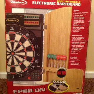 Electronic Dart Board With Cabinet in Dart Boards