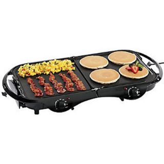 Rival GRF400 Indoor Electric Grill Fold N Store Griddle