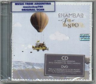 CD DVD Set Chambao En El Fin Del Mundo SEALED New