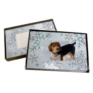 20 Snowflake Holiday Photo Cards w Envelopes Winter 5x8