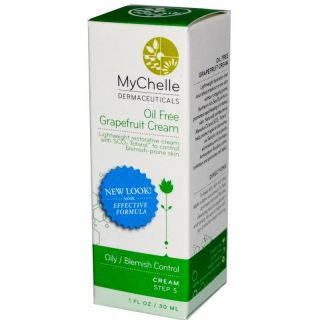 MyChelle Oil Free Grapefruit Cream Blemish Control Moisturizer Acne