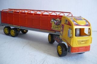 Mexican Truck and Cattle Farms Plastic toy Car Made in Mexico