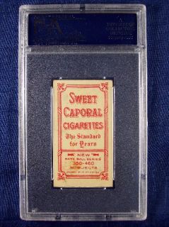 1909 11 T206 Sweet Caporal Kid Elberfeld Fielding Washington PSA 4