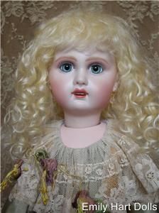  Teeth Antique Reproduction Bisque Doll Head Only by Emily Hart