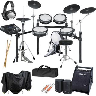 Roland V Drums TD 30K V Pro Set Electronic Drum Kit Complete Drum
