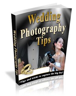 Wedding Photography Tips eBook with Master Resell Rights on CD Make