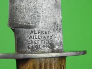 English British Old Ebro Sheffield England Huge Knife